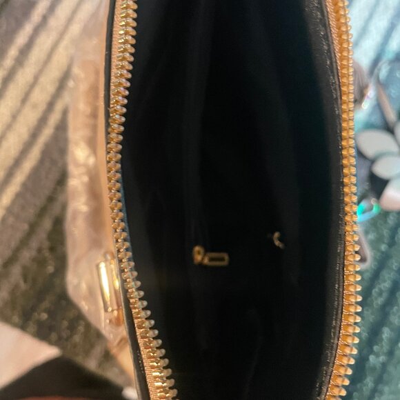 Unbranded Tan Floral Bag - NWOT - Picture 4 of 4